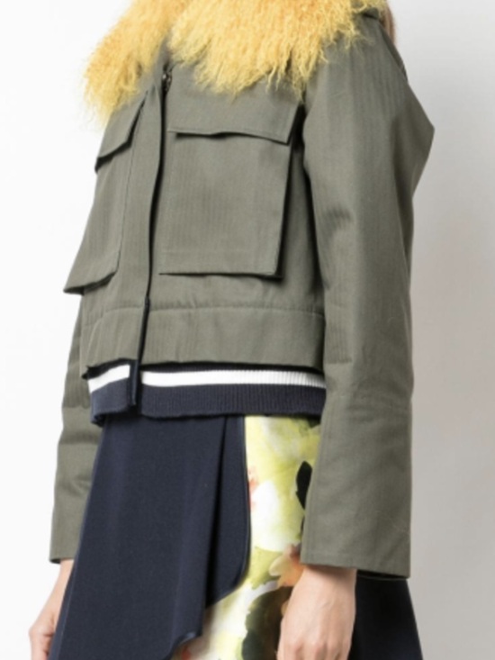 Harvey Faircloth Jackets & Blazers - Harvey Faircloth Olive Green Short Utility Jacket - Women's medium
